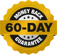 60-Day Money-Back Guarantee Seal